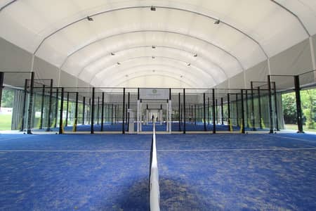 Padel court shades/ Car parking shades/ Garage shades/ Pvc tensile