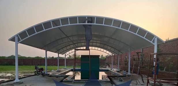 Canopies shades/  Car parking shades, Pvc tensile shades & sheets
