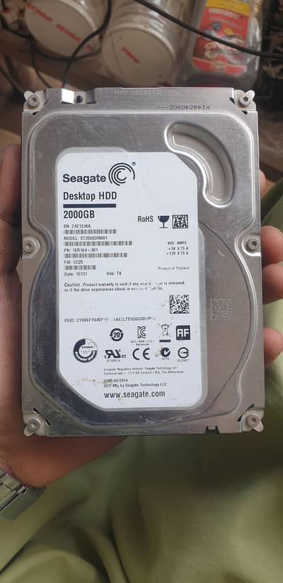 2tb 2000gb hard disk drive desktop o3o28oo78o6