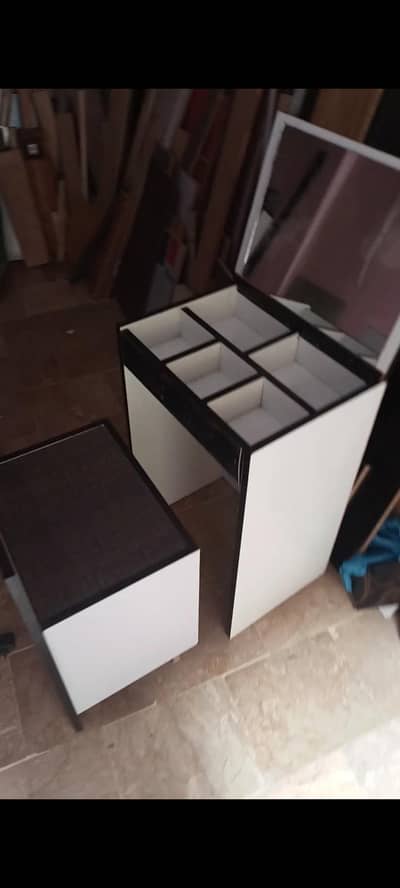 study table and dressing table two in one folder