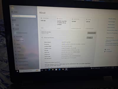 Dell inspiron 15 Core i7 6 gen 8gb ram 256 ssd4k(3840*2160) touch x360
