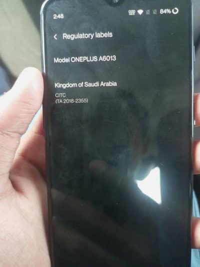 ONEPLUS 6T NON PTA