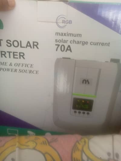 NS 1 kw 5 fans 5 light . 285 solar panel supported