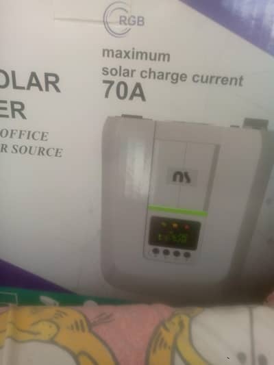 NS 1 kw 5 fans 5 lights and 2 x 285 solar panel supported