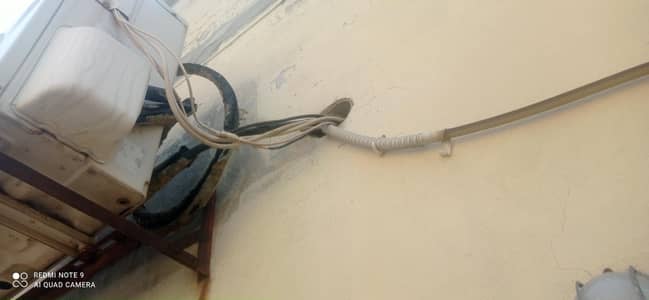 mitsubishi use ac  working condition for TV lawn