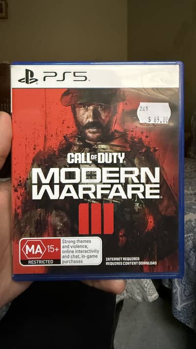Call of duty mordern warfare 3 CD ps5