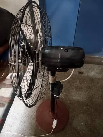 DC fan with supply