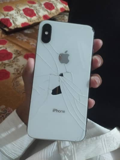 I phone X back dameg