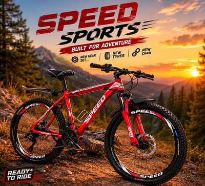 26” Speed aluminum cycle– Shimano Gear Cycle with Suspension
