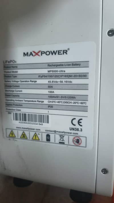 Hybrid 6KVA inverter with battery for Sale