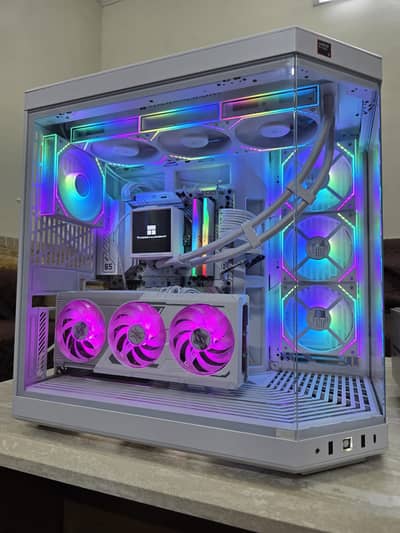 AMD Ryzen based All white Ultra Gaming PC