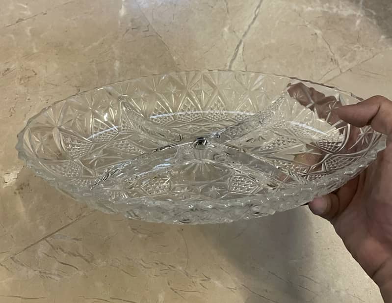 Glass Serving Dish 1
