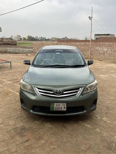 Toyota Corolla GLi 2011/12 Manual–Family Used – Good Mechanical Health