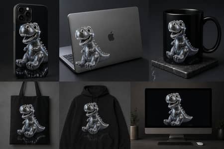 Disco Dino Glow Collection