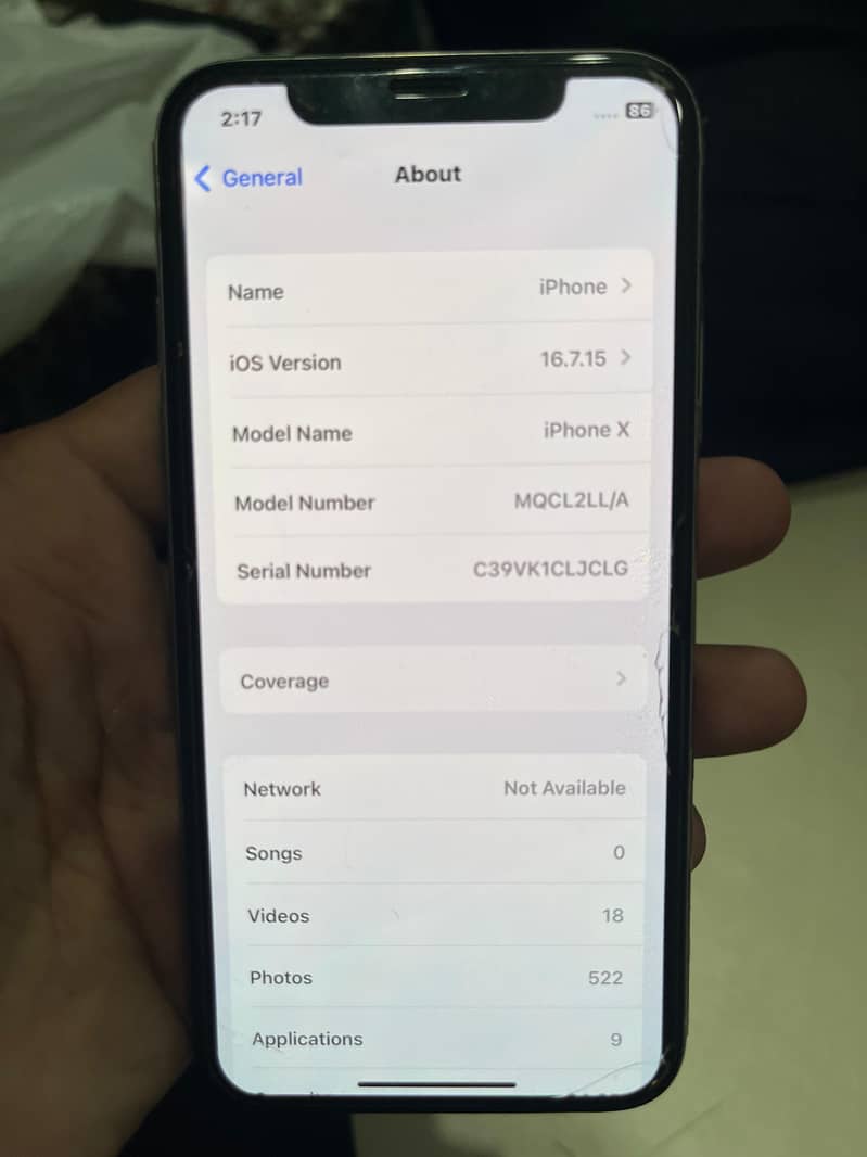 Apple iPhone X 7