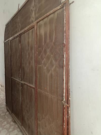 iron Grill for lounge steel net with double doors beautiful 8/7