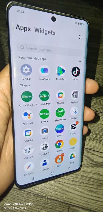Vivo x60 pro 12+8gb 256gb 5g exchange possible