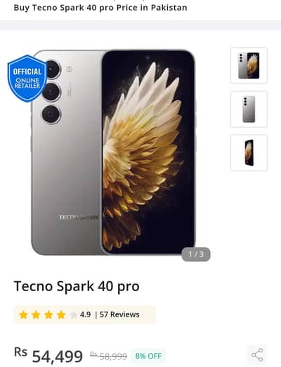 Tecno spark 40 pro