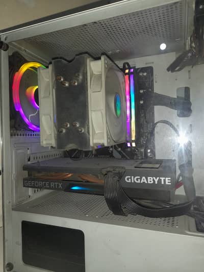 Complete Gaming PC setup, RTX 3060 ti, 32GB Vengeance RAM, Ryzen 5 360