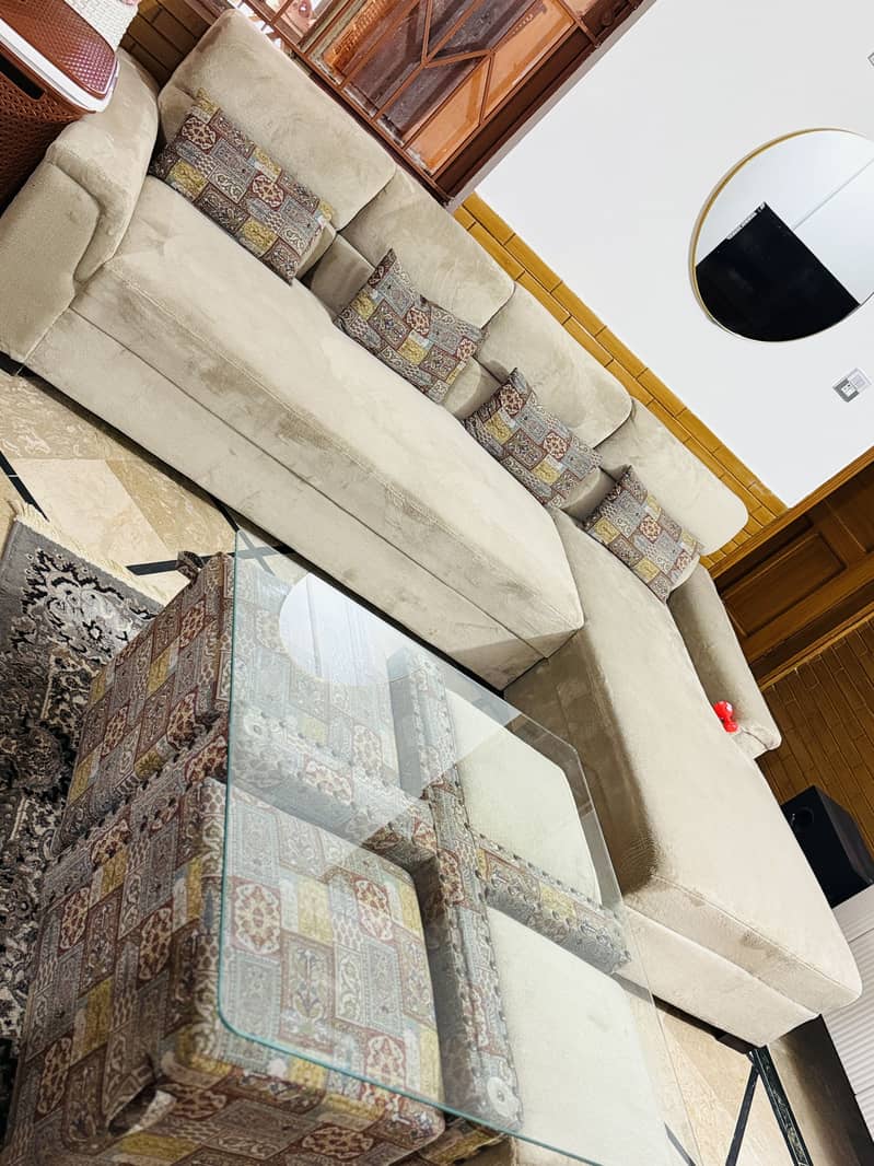 L shape sofa 3