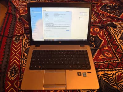 HP Elitebook 840 G1 8GB RAM 512ROM AND 128VRAM Core I5-4300