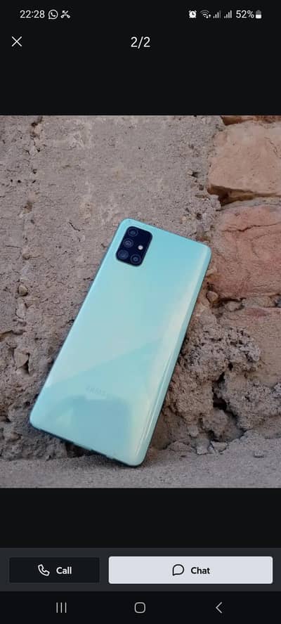 SAMSUNG A71 EXCHANGE POSSIBLE