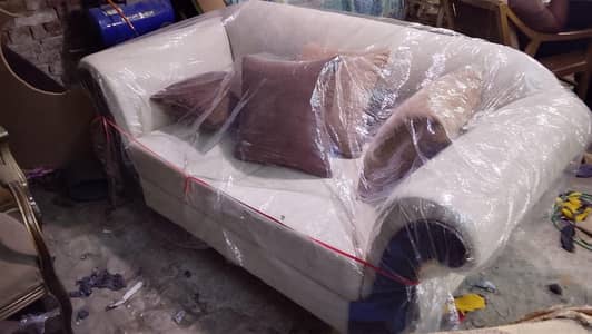 elegant Sofa Set 2 2 1 1500yard fabric molty foam wallfaiber cousens