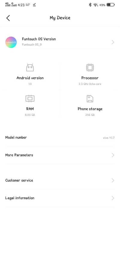 Vivo Y17 8/256