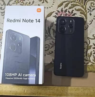 Xiaomi Redmi Note 14 8/256 Official PTA Only 3 months used