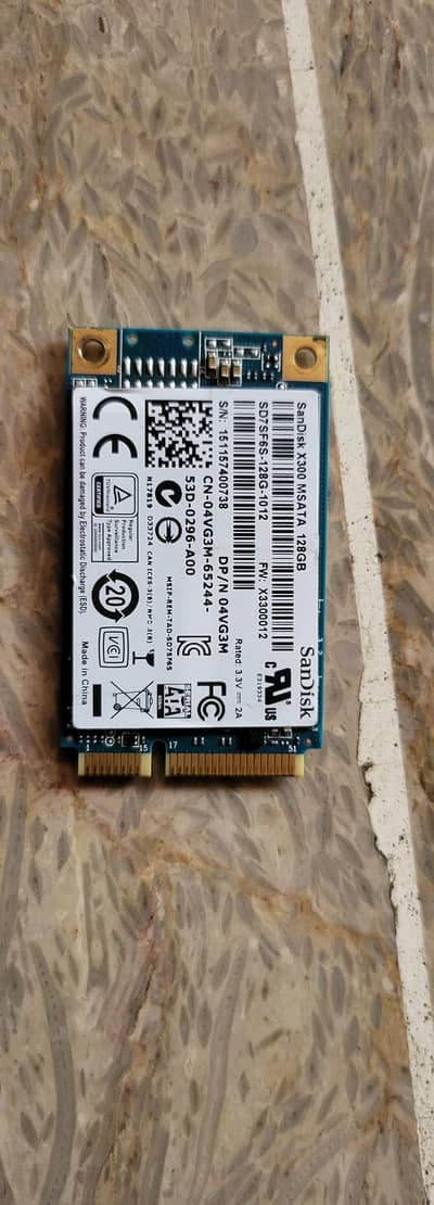 ssd 128 gb Ram PC 4 pc3 l m1 ssd