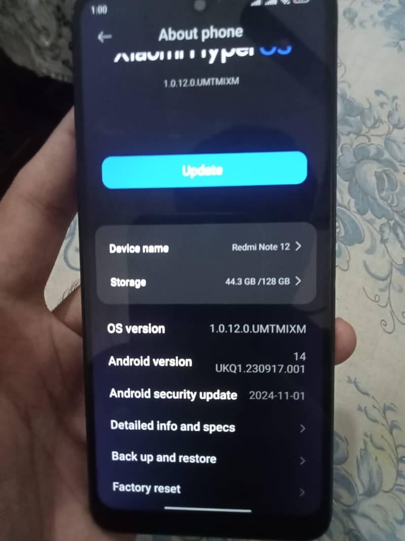 Redmi note 12 4