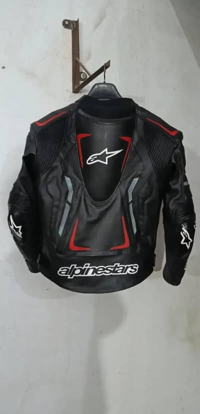motorbike leather jacket