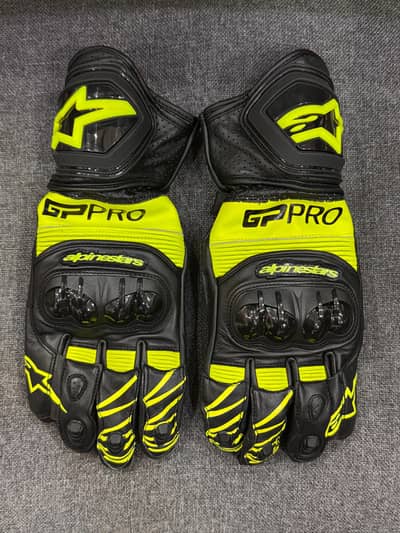 motorbike leather gloves