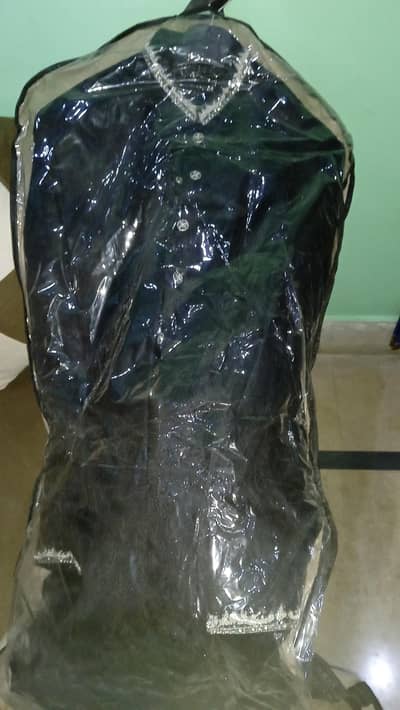 Black Sherwani 1 2 time use