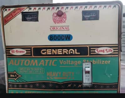 Ac General steplizer 8000 watt