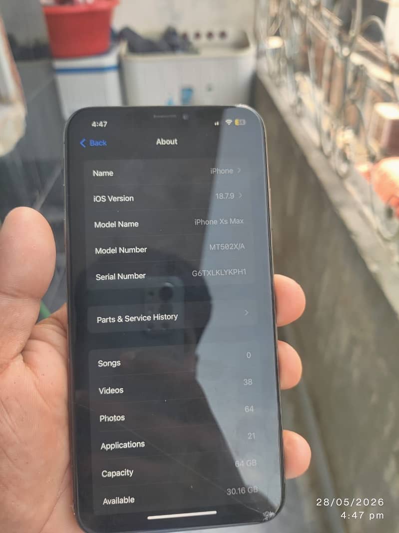 iPhone xs max 5