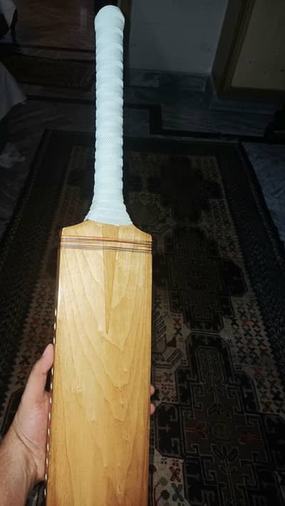 Tape Ball Bat (New] / Rawalakot Wood / Cane Handle