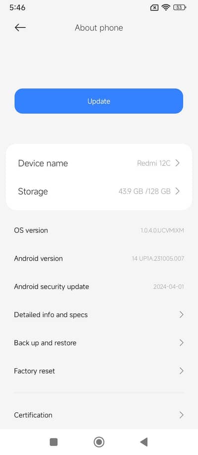 Xiaomi Redmi 12C