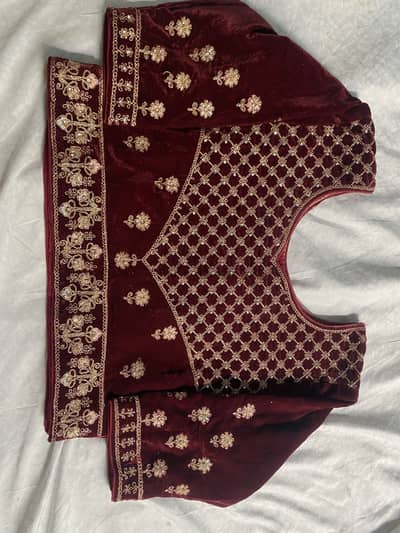 Velvet Lehenga