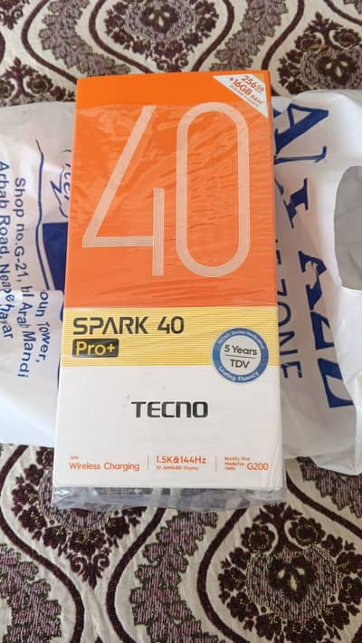 Tecno Spark Pro+ 40