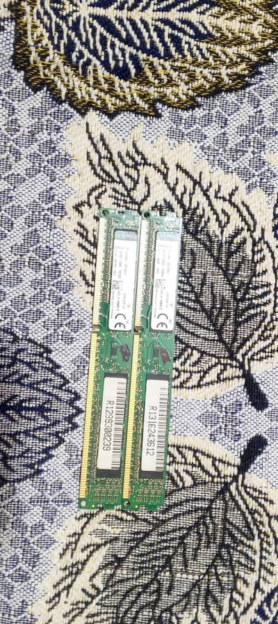 Kingston 8Gb (4+4) DDR3 Rams