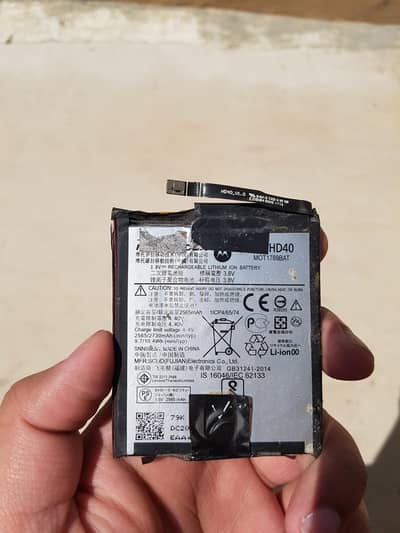 Motorola Z2 Force Original 100% Genuine Battery HD40 HD 40