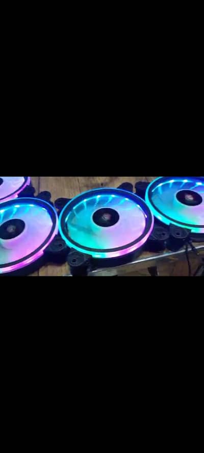 5 RGB Fans