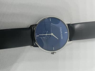 Calvin Klein Wrist Watch with Blue Dial