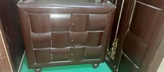 Double Bed with side Tables