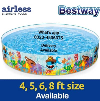 Intex Inflatable Swimming Pool l What's app 0323-4536375