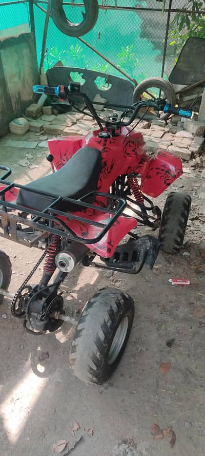 Atv four wheel bike