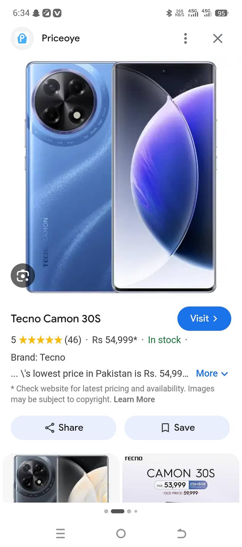 Tecno CAMON 30S 0