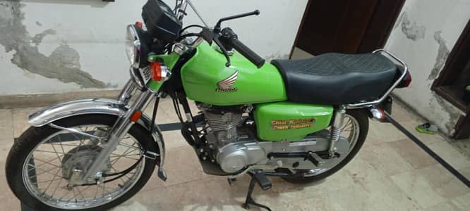 Honda CG125 only 80km driven