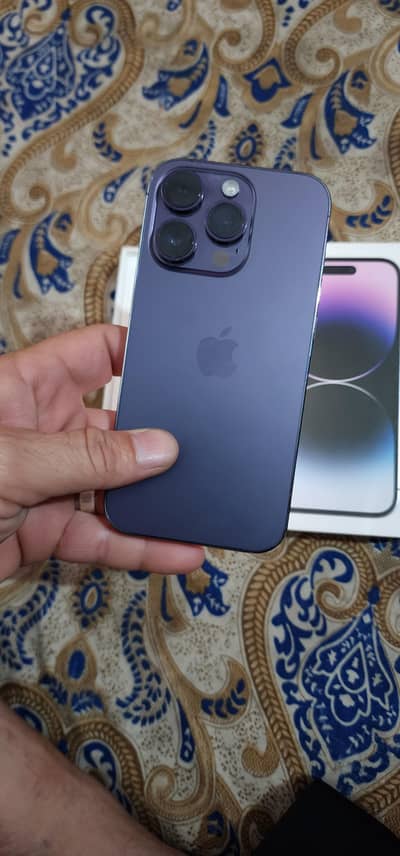 Apple iPhone 14 Pro 128Gb ICLOUD LOCK . WATER PACK SEALED 89 HEALTH